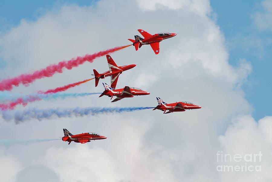 The Red Arrows #10 Photograph by David Fowler