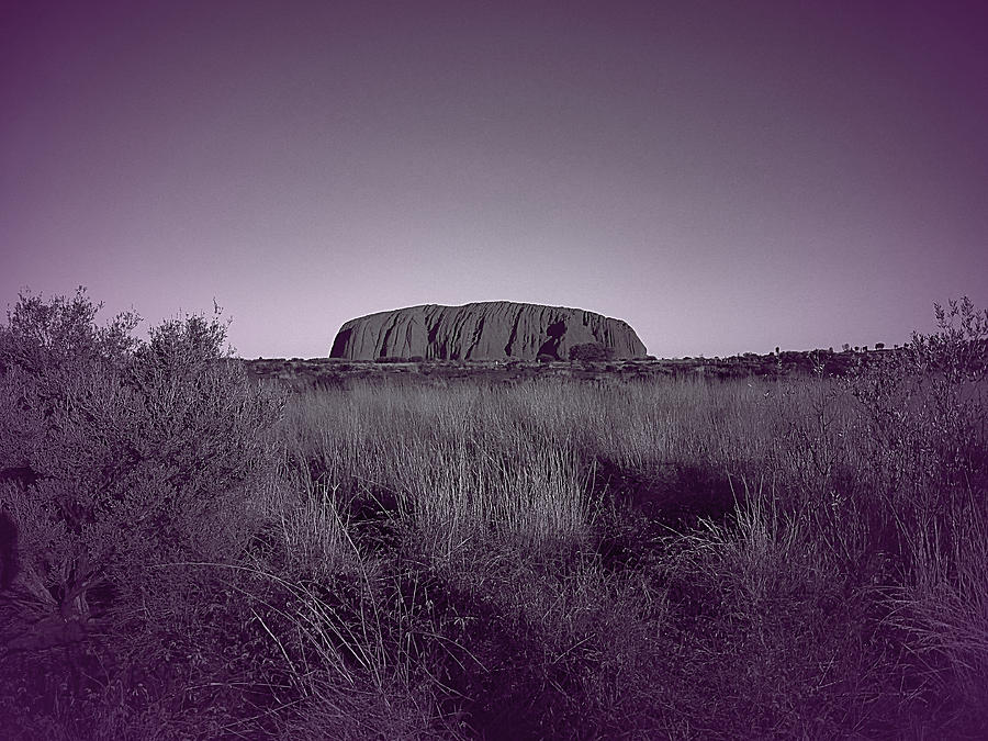 Sunset Photograph - Uluru #10 by Girish J