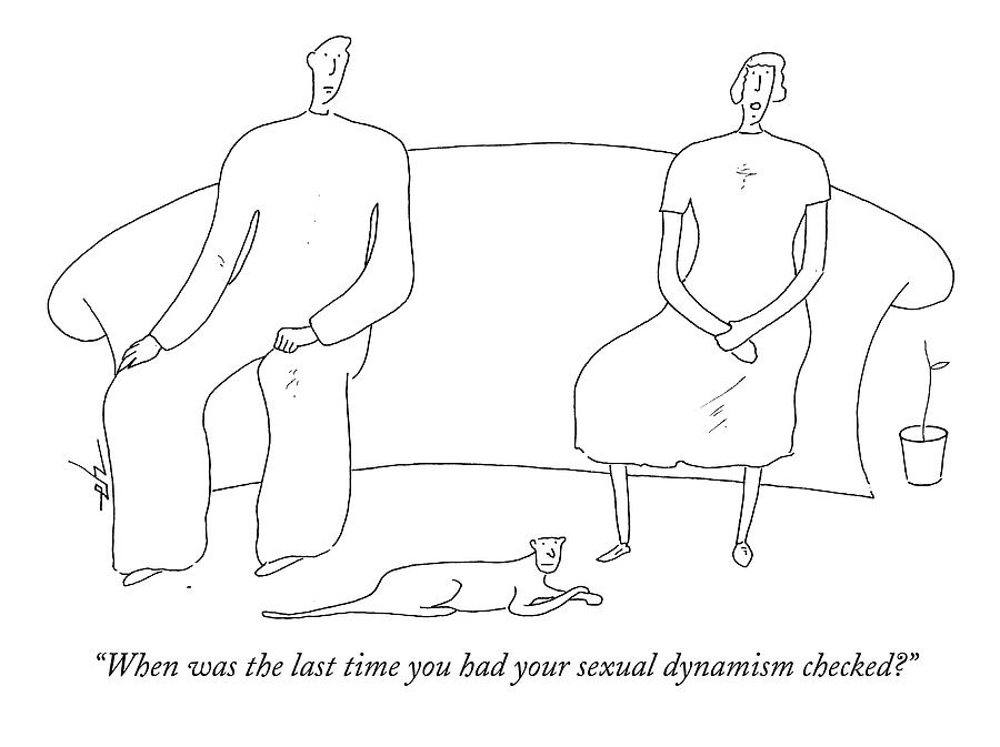 Husband Drawing - When Was The Last Time You Had Your Sexual by Erik Hilgerdt