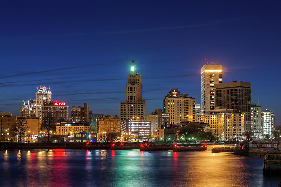 USA, Rhode Island, Providence, City Photograph by Walter Bibikow - Fine ...