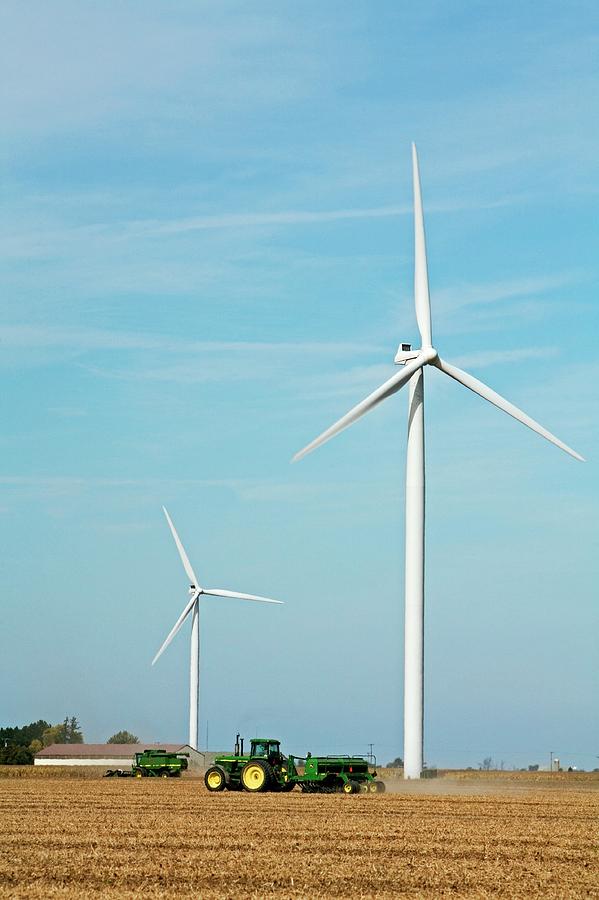 Wind Farm #10 Photograph by Jim West