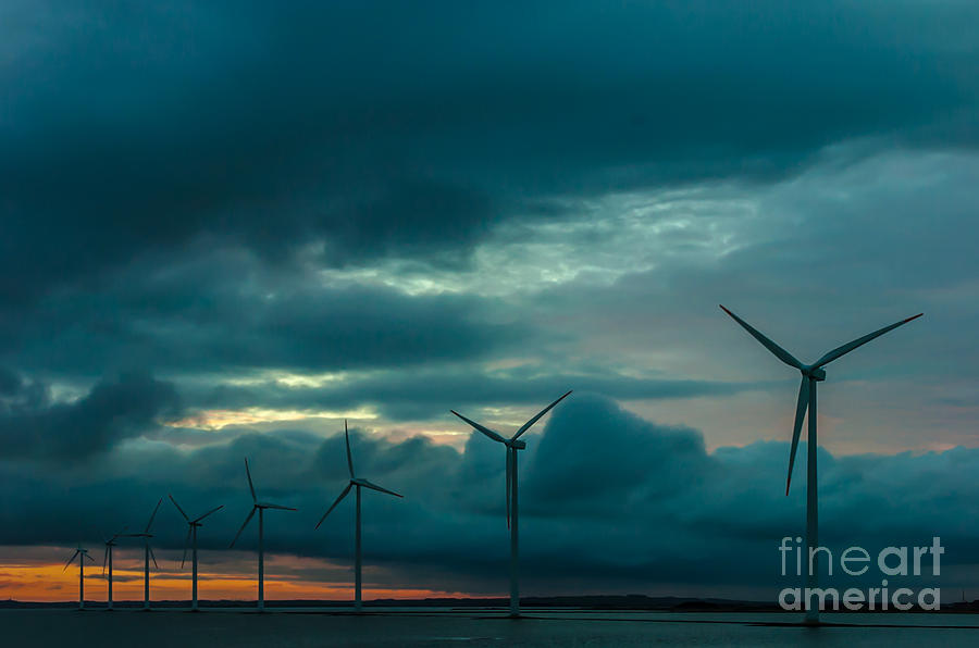 Windpower #10 Photograph by Jorgen Norgaard