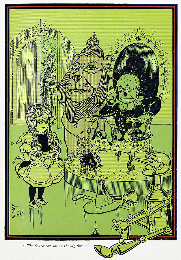 Wizard Of Oz, 1900 #10 Drawing by Granger