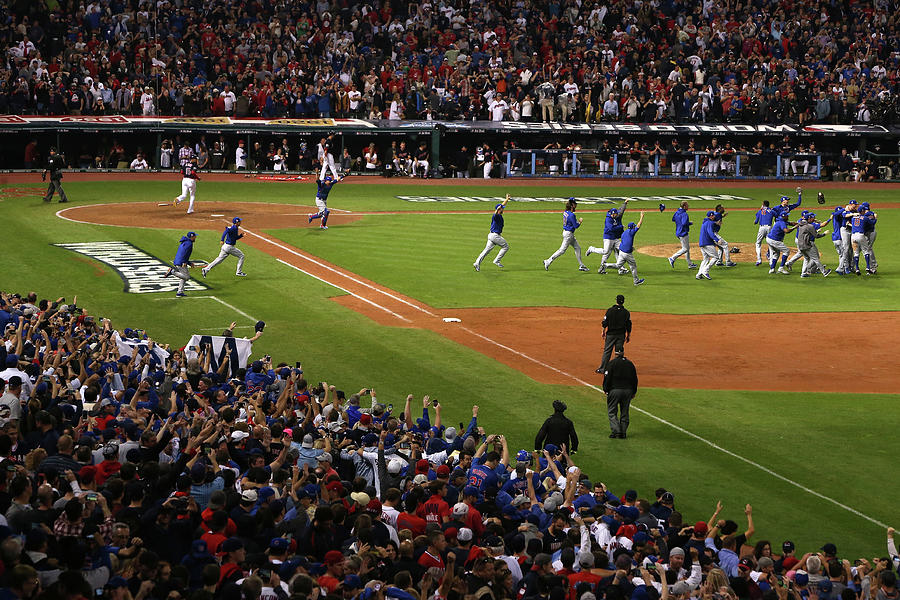 World Series - Chicago Cubs V Cleveland Photograph by Ezra Shaw