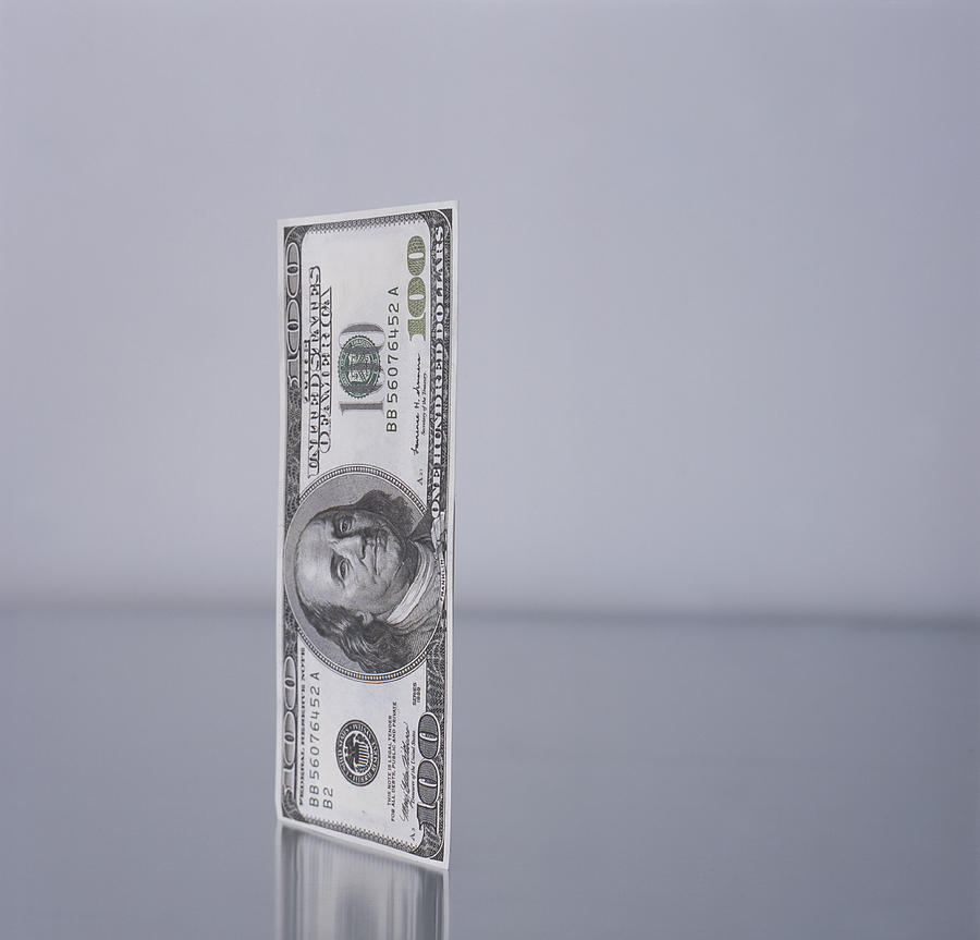 100 Dollar Bill Photograph by David Elliott
