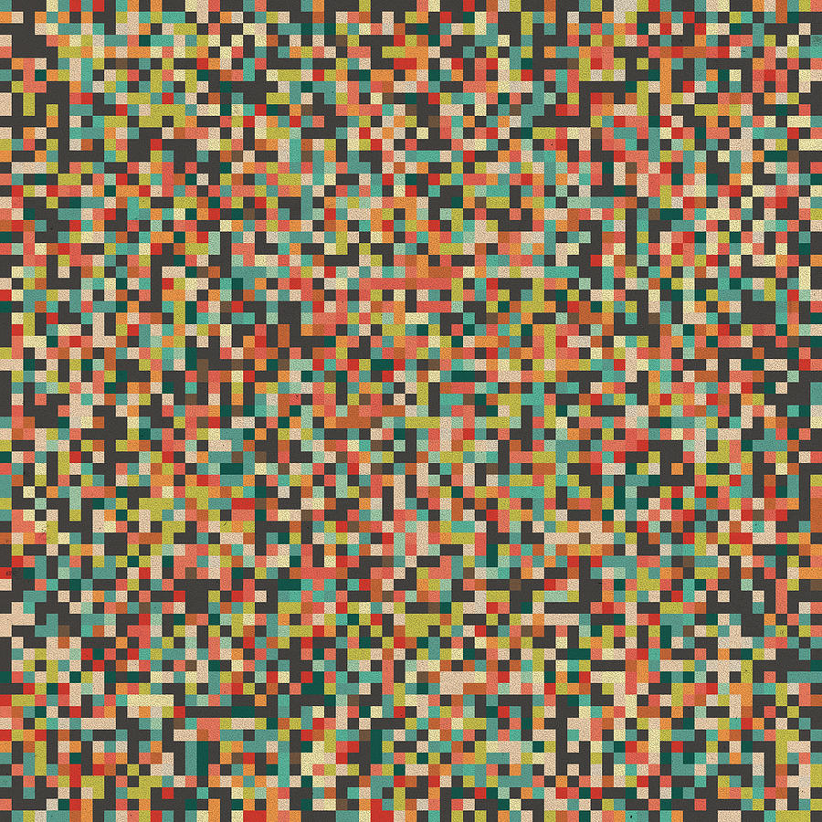 Pixel Art #100 Digital Art by Mike Taylor