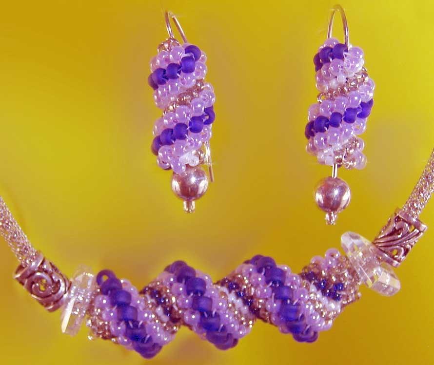 1011 Deep Purple Jewelry by Dianne Brooks