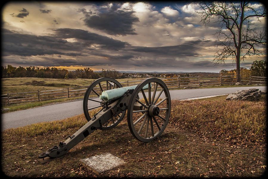 Gettysburg National Park Photograph - 101714-452 by Mike Davis