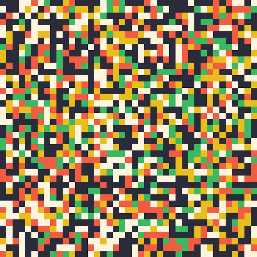 Pixel Art #104 Digital Art by Mike Taylor