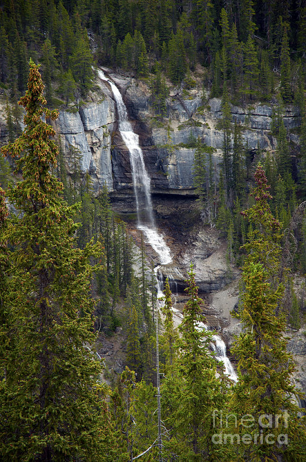 1043P Bridal Veil Falls Canada Photograph by Cindy Murphy - NightVisions 