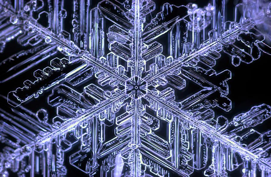 Snowflake #108 Photograph by Kenneth Libbrecht