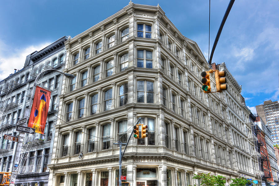 New York City Photograph - 109 Prince Street in SOHO Landscape View by Randy Aveille