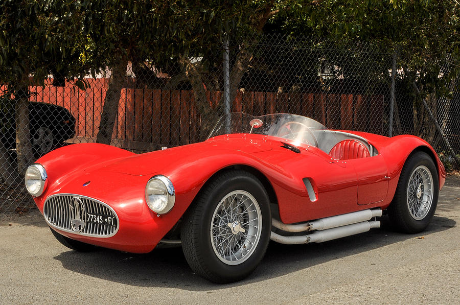 1953 Maserati A6GCS 53 Spyder Photograph by Ed Hughes | Pixels