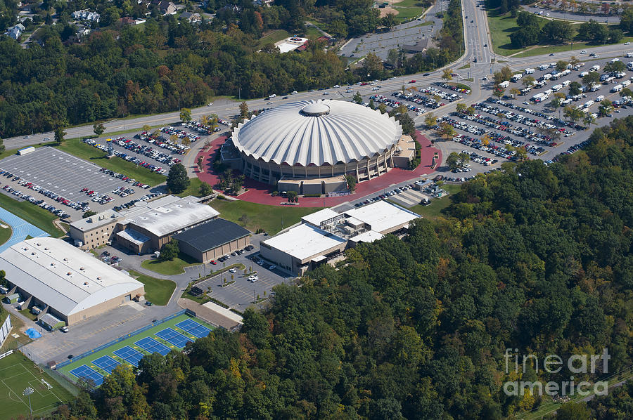 aerials of WVVU campus #11 Photograph by Dan Friend
