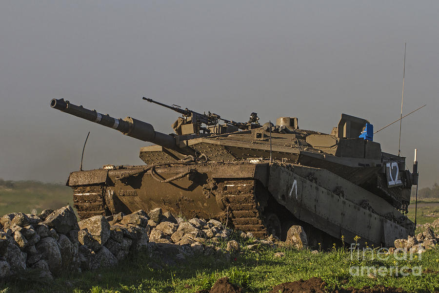 An Israel Defense Force Merkava Mark Iv Photograph By Ofer Zidon - Pixels