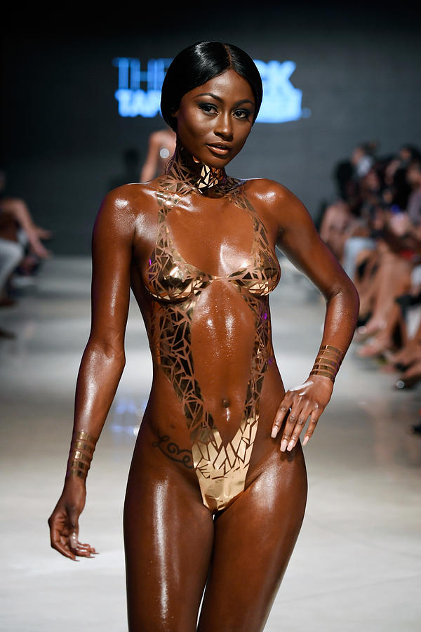 Black Tape Project At Miami Swim Week Powered By Art Hearts Fashion Swim/Resort 2018/19 #11 Photograph by Arun Nevader