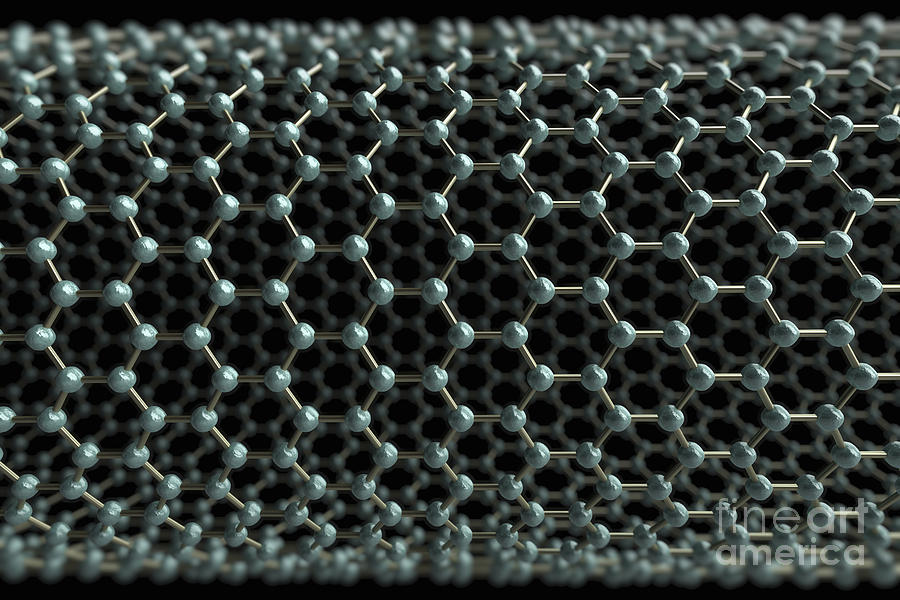 Carbon Nanotube #11 Photograph by Science Picture Co
