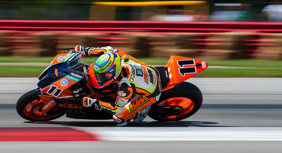 Motorcycle Racing Photograph - #11 Christ Filmore #11 by Jeremy Bryner