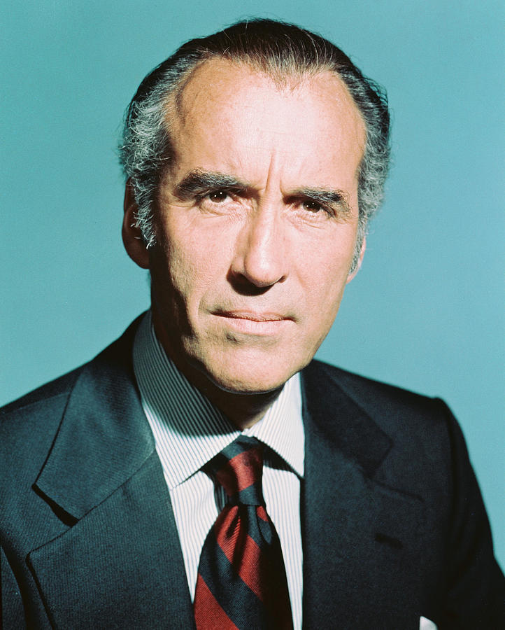 Christopher Lee Photograph - Christopher Lee #11 by Silver Screen