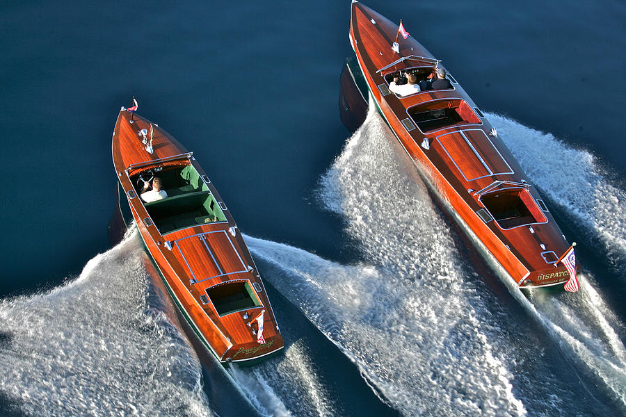 Classic Wooden Runabouts #32 Photograph by Steven Lapkin