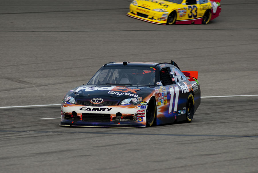 11 Denny Hamlin Photograph by Kevin Cable