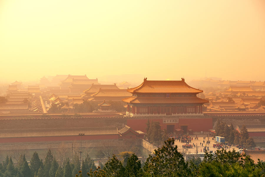 Forbidden City #11 Photograph by Songquan Deng