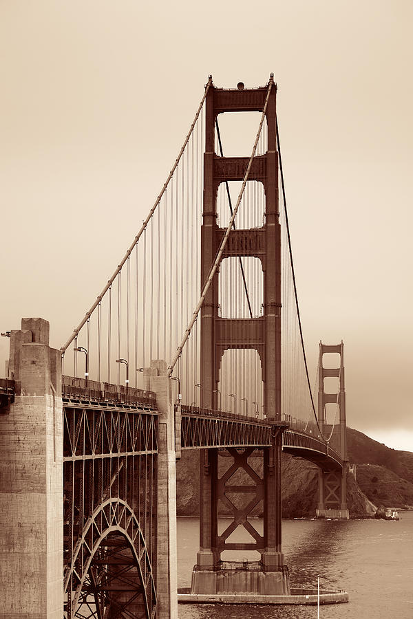 Golden Gate Bridge #11 Photograph by Songquan Deng