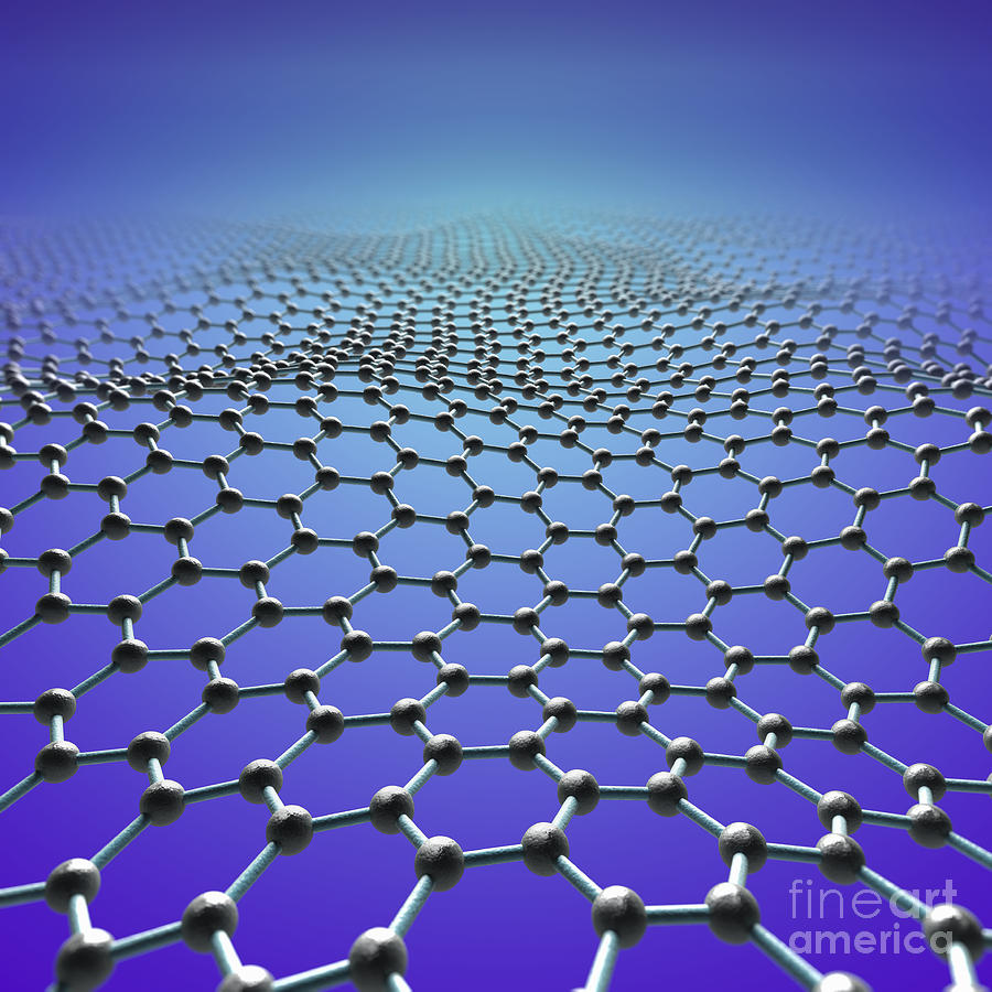 Graphene Structure #11 Photograph by Science Picture Co