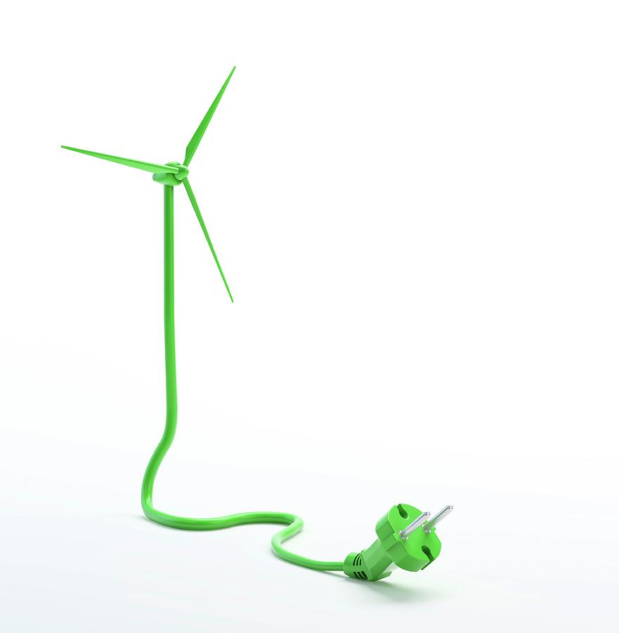 Green Energy #11 Photograph by Andrzej Wojcicki/science Photo Library
