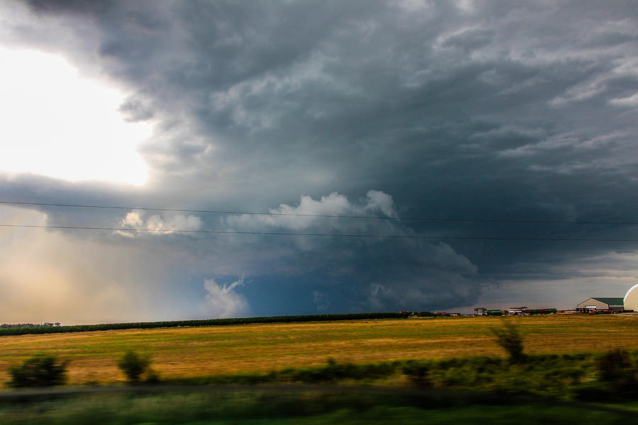Industrial Light and Nebraska Thunderstorm Magic #4 Photograph by NebraskaSC