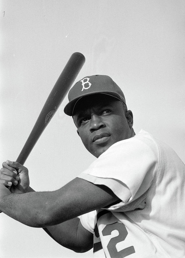 Jackie Robinson (1919-1972) by Granger