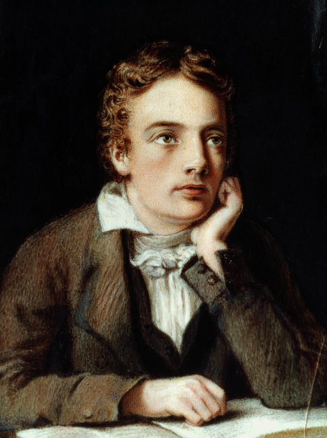 John Keats Painting by Joseph Severn