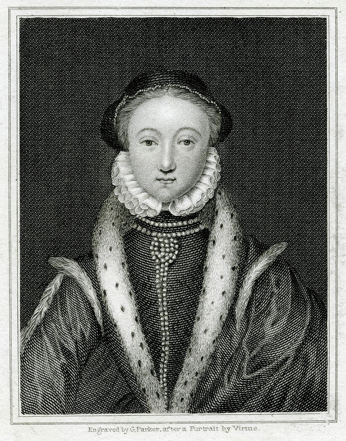 Lady Jane Grey Wife To Lord Guildford Drawing by Mary Evans Picture Library