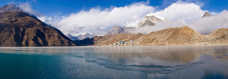 Color Image Photograph - Lake With Mountains In The Background by Panoramic Images Color Image Photograph - Lake With Mountains In The Background by Panoramic Images
