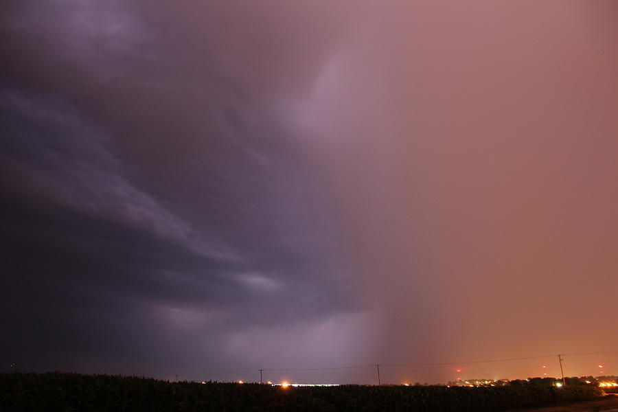Late Night Early July Thunderstorm #10 Photograph by NebraskaSC