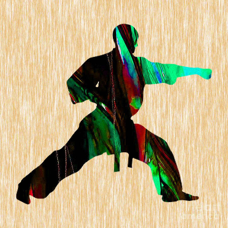 Martial Arts Karate #11 Mixed Media by Marvin Blaine