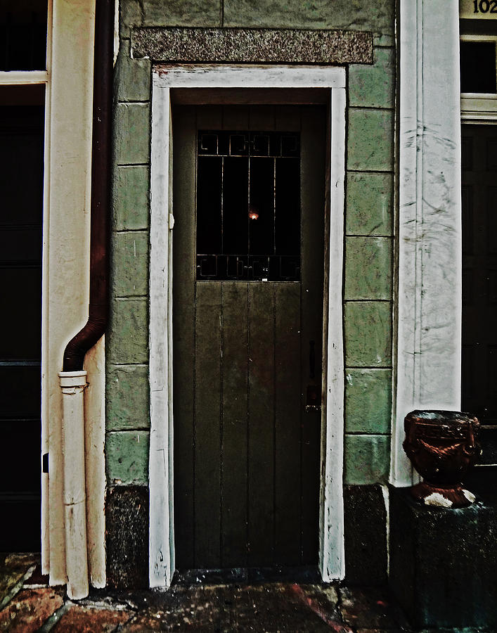 New Orleans Photograph - New Orleans Door #11 by Louis Maistros