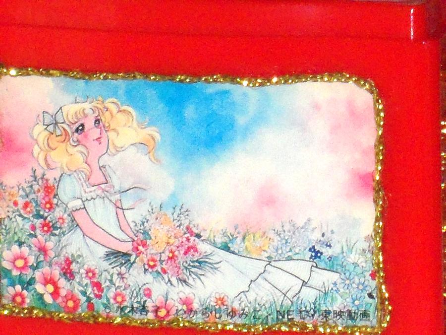 Vintage Mixed Media - Restored Candy Candy musical box vintage 70 #11 by Donatella Muggianu