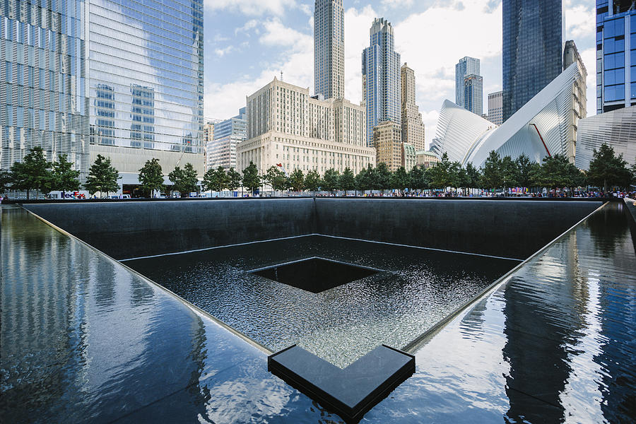 11 September 2001 Memorial in New York Photograph by Visualspace