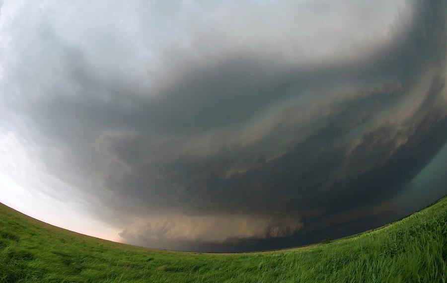 Summer Photograph - Supercell Thunderstorm #11 by Jim Reed Photography/science Photo Library