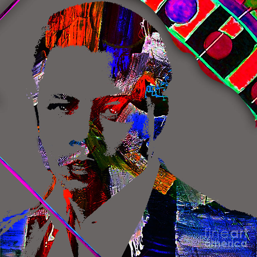 Actor Mixed Media - Terrence Howard Collection #11 by Marvin Blaine