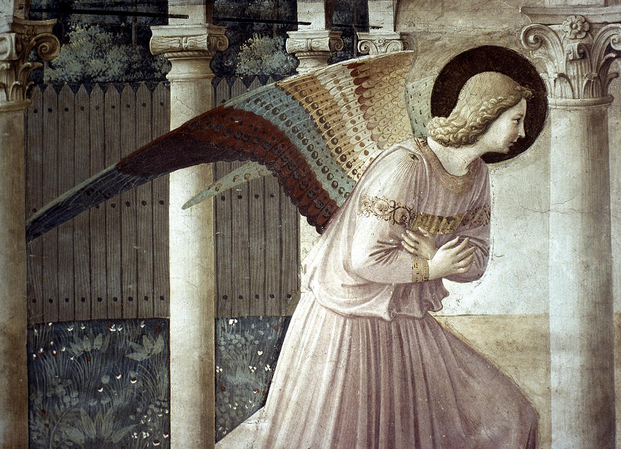 The Annunciation #11 Painting by Granger