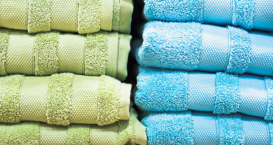 Abstract Photograph - Towels #11 by Tom Gowanlock