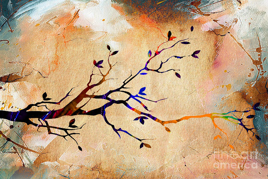 Tree Mixed Media - Tree Branch Collection #11 by Marvin Blaine