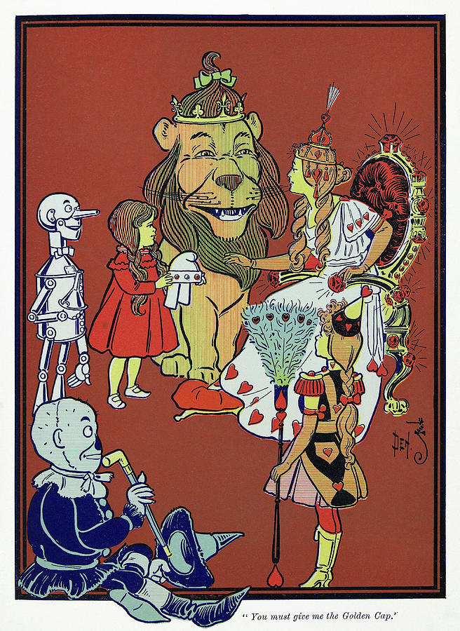 Wizard Of Oz, 1900 #11 Drawing by Granger