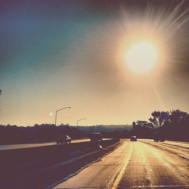 110 Freeway Approaching San Pedro Photograph by Jack Hunter Cohen