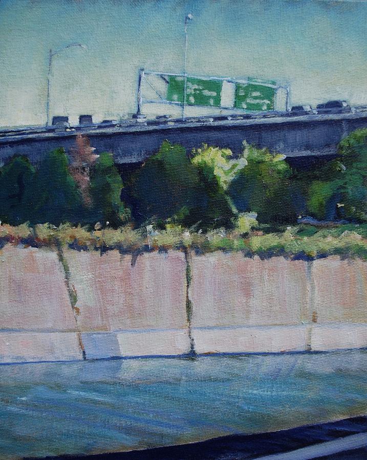 110 Freeway South Painting by Richard  Willson