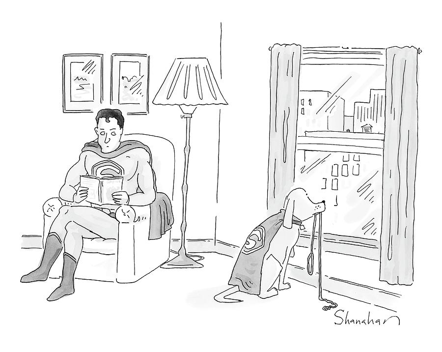 New Yorker March 17th, 2008 Drawing by Danny Shanahan New Yorker March 17th, 2008 Drawing by Danny Shanahan