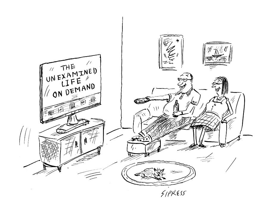 New Yorker May 5th, 2008 Drawing by David Sipress