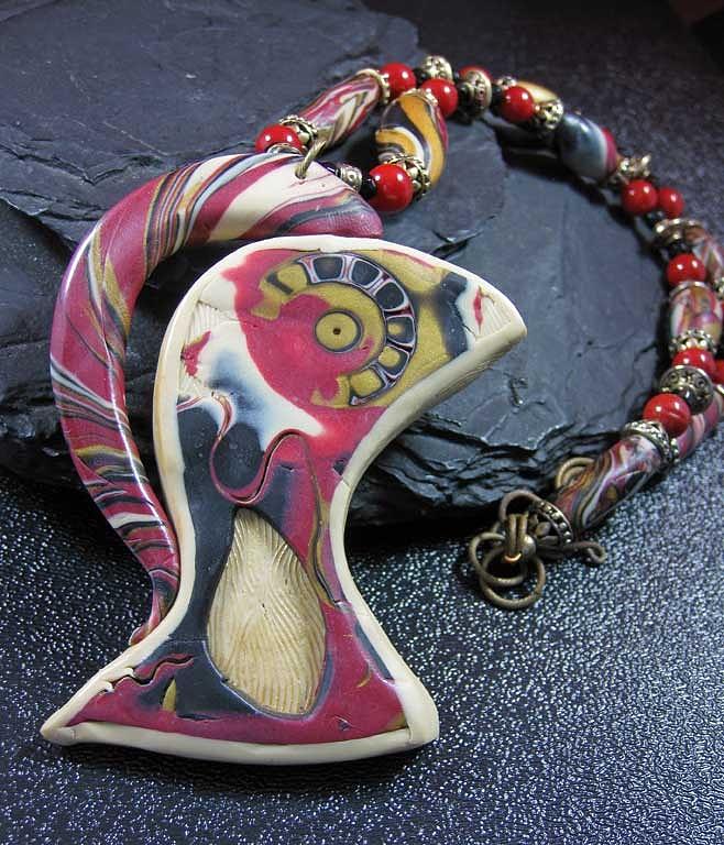 1116 Proud Plumage Jewelry by Dianne Brooks